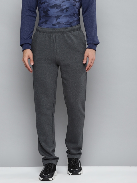 

Alcis Men Charcoal Grey Solid Slim Fit Track Pants