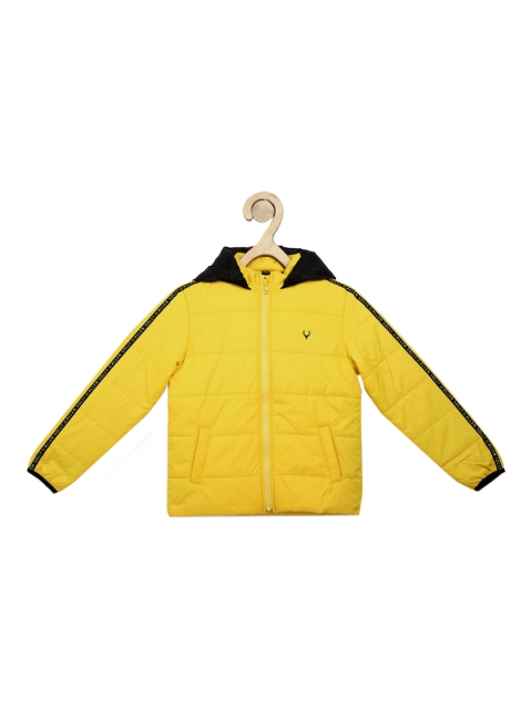 

Allen Solly Junior Boys Yellow Padded Jacket