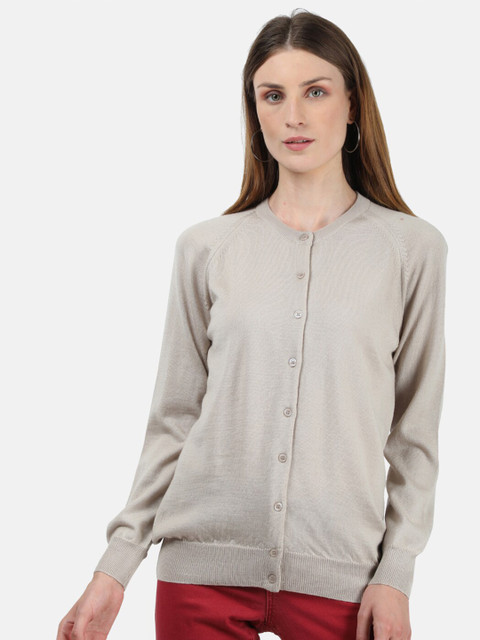

Monte Carlo Women Grey Cardigan