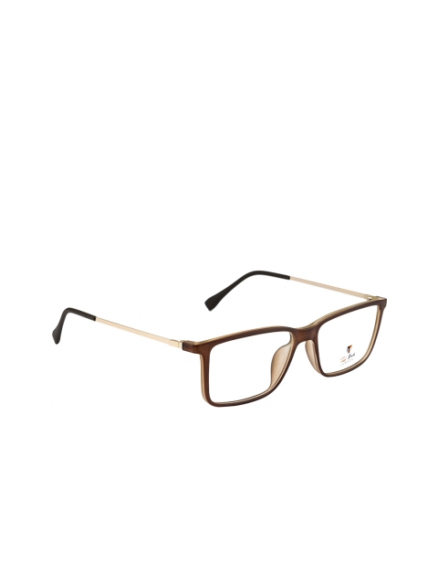 

Ted Smith Unisex Brown Full Rim Rectangle Frames TS-316_C7