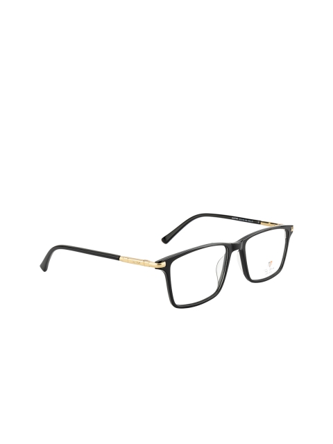 

Ted Smith Unisex Black Full Rim Square Frames TS-330_C1