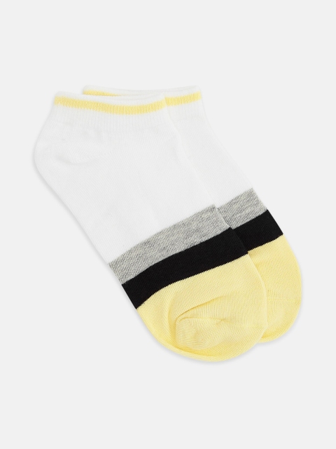 

Honey by Pantaloons Women Multicoloured Colourblocked Ankle Length Socks, Multi
