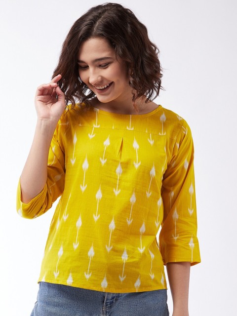 

InWeave Yellow Regular Top