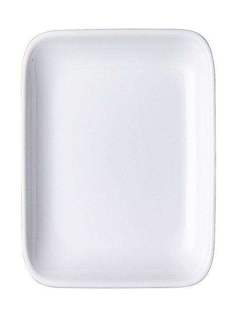 

Denby White Natural Canvas Medium Square Plate