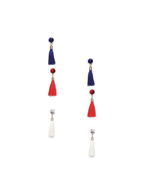 

Blisscovered Multicoloured Contemporary Drop Earrings, Multi