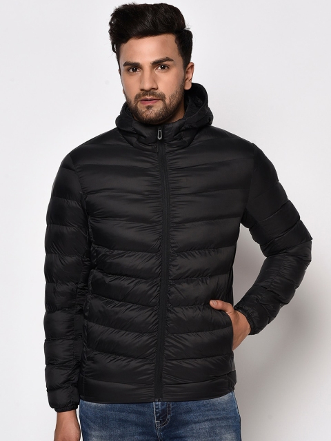 

METTLE Men Black Puffer Jacket