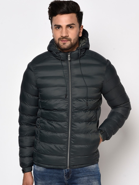 

METTLE Men Green Puffer Jacket