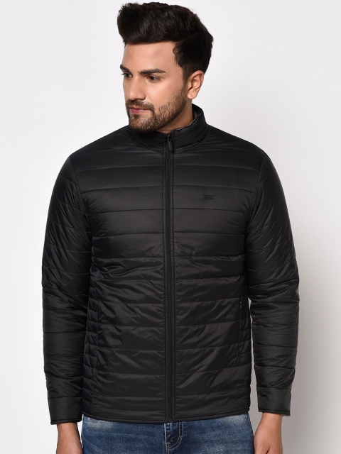 

METTLE Men Black Padded Jacket
