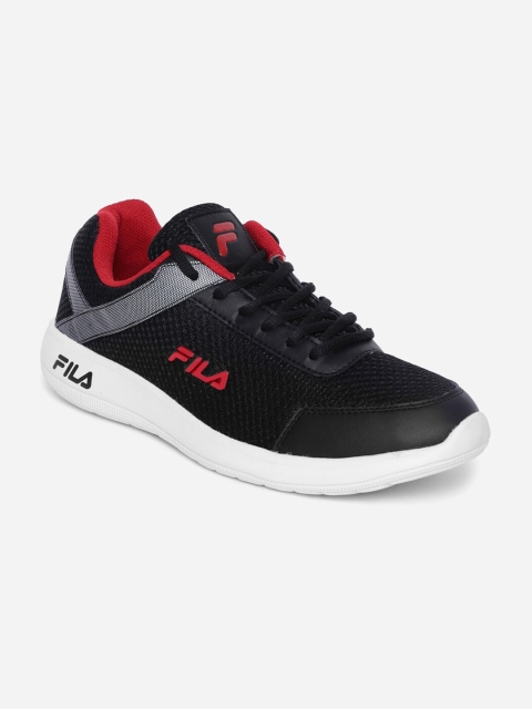 

FILA Men Black DOMINIC II Mesh Running Non-Marking Shoes
