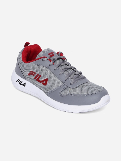 

FILA Men Grey Running Non-Marking Shoes