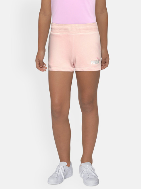

Puma Girls Pink Regular Shorts