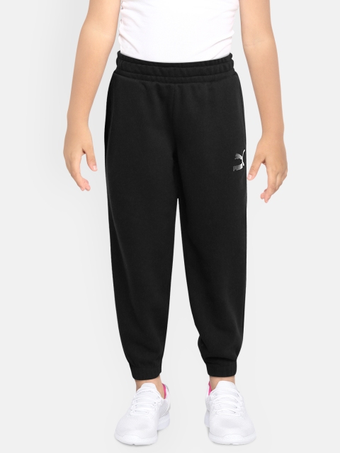 

Puma Girls Black Solid GRL Relaxed Fit Joggers