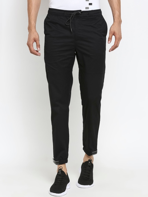 

Mufti Men Black Slim Fit Trousers