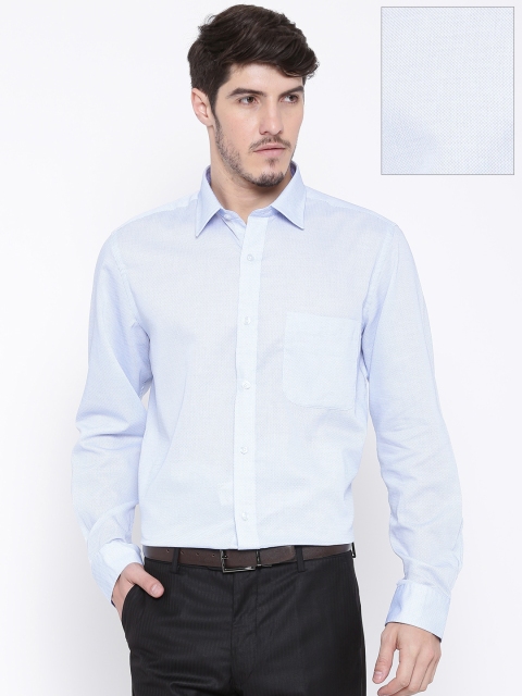 

Arrow Men Blue Patterned Formal Shirt