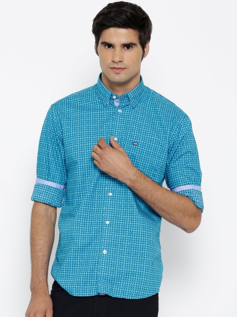 

Arrow Sport Men Blue Printed Casual Shirt