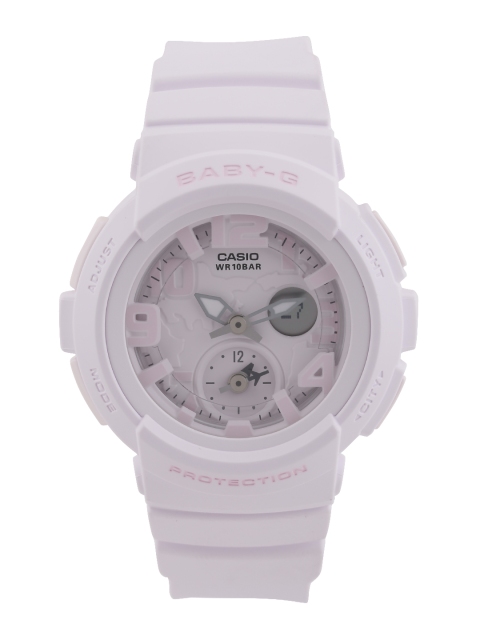 

CASIO Baby-G Women Pink Dial Round Line-Up Watch BGA-190BC-4BDR - B168