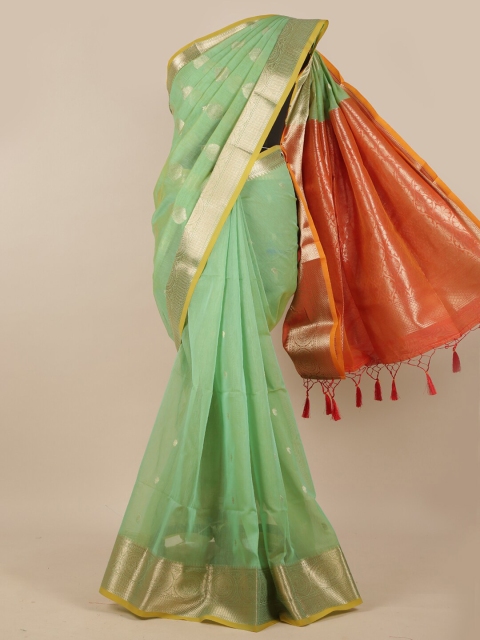 

Pothys Green Ethnic Motifs Saree