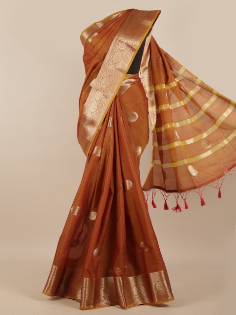 

Pothys Brown Woven Design Saree