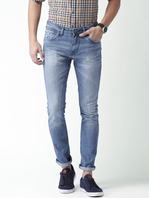 

Mast & Harbour Men Blue Skinny Fit Stretchable Jeans