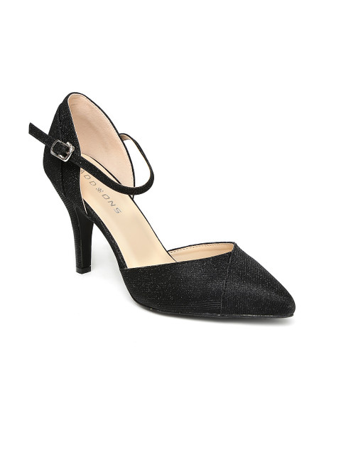 

Addons Women Black Solid Heels