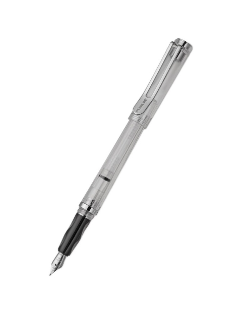 

Pennline White & Black Solid Fountain Pen