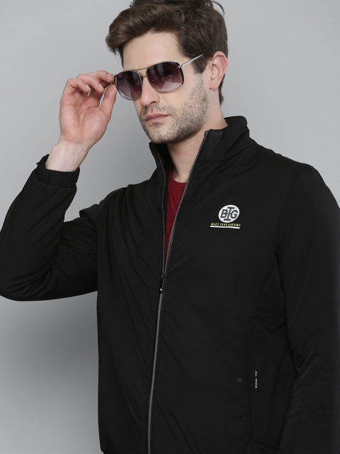 

Fort Collins Men Black Solid Lightweight Outdoor Sporty Jacket