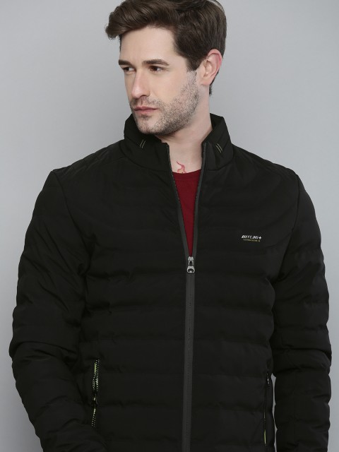 

Fort Collins Men Black Solid Lightweight Puffer Jacket