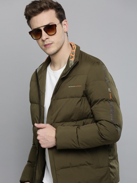 

Fort Collins Men Olive Green Lightweight Outdoor Puffer Jacket