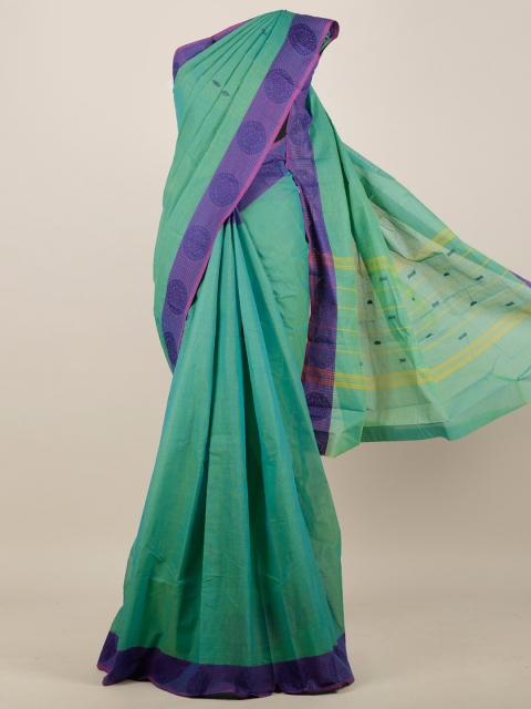

Pothys Green Pure Cotton Saree