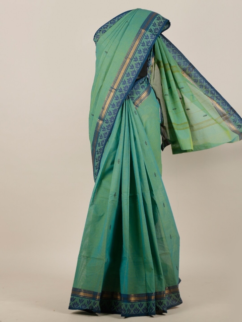 

Pothys Green Woven Design Pure Cotton Saree