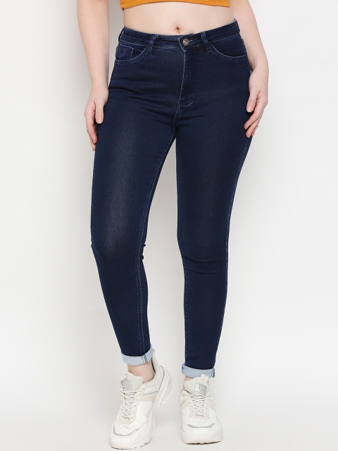 

fungus Women Blue Slim Fit High-Rise Jeans