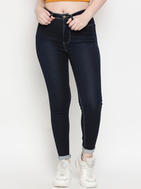 

fungus Women Blue Slim Fit High-Rise Jeans