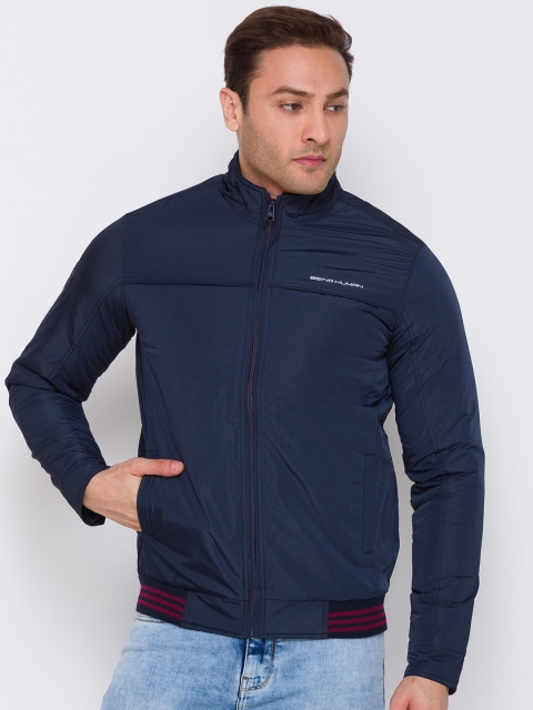 

Being Human Men Navy Blue Open Front Jacket
