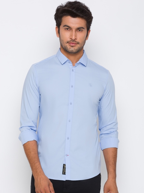

Being Human Men Blue Slim Fit Casual Shirt