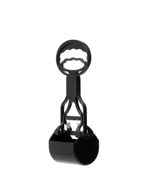 

WIGGLE TWIDDLE Black Solid Plastic Pet Scoopers