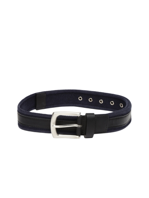 

Celio Navy & Black Canvas Belt, Navy blue