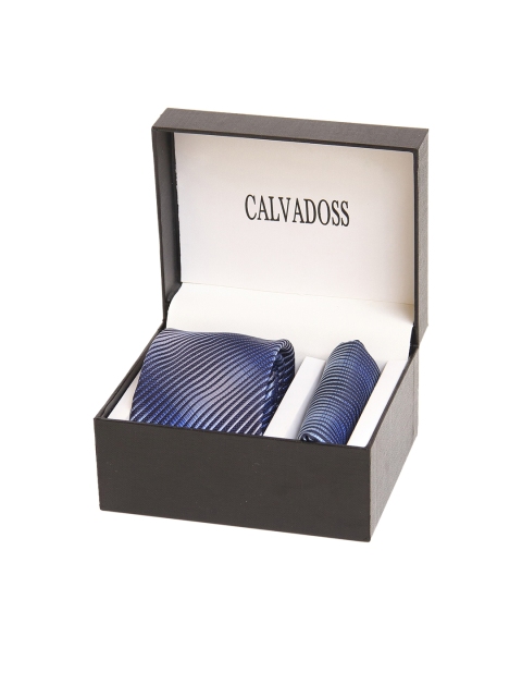 

Calvadoss Men Navy Blue Accessory Gift Set