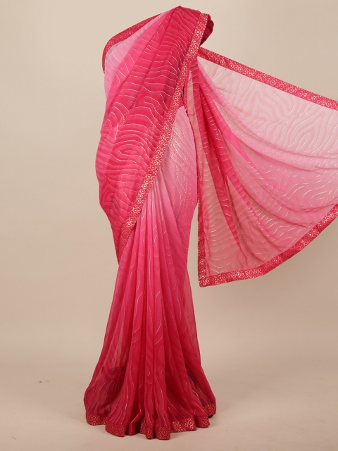 

Pothys Pink Striped Saree