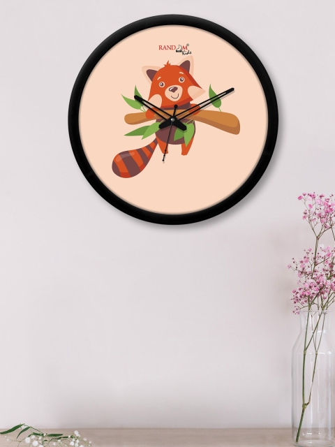 

RANDOM Multicoloured Printed Contemporary Wall Clock, Multi