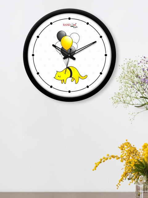 

RANDOM Black & White Pig With Balloon Printed Analogue Contemporary Wall Clock