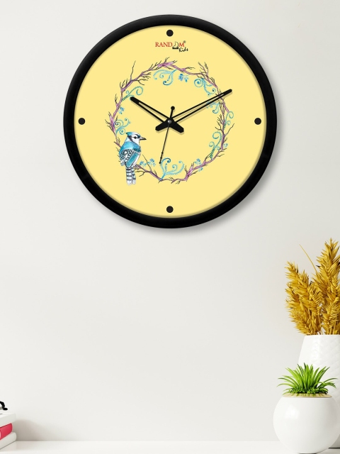 

RANDOM Multicoloured Printed Analogue Wall Clock, Multi
