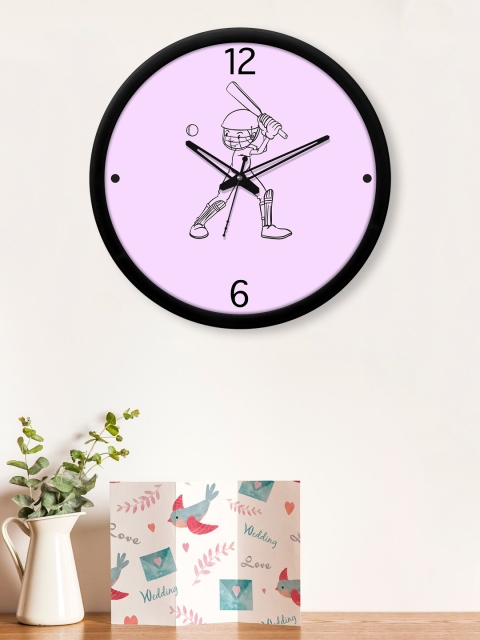 

RANDOM Lavender Printed Analogue Contemporary Wall Clock 30 cm