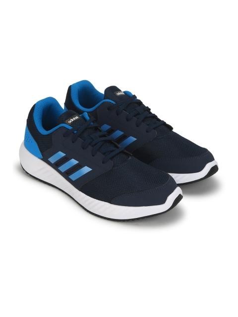 

Adidas Amp- Run M Men Blue & White Running Shoes, Navy blue