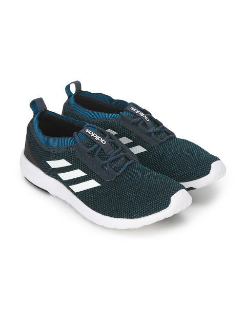 

Adidas Quickride M Men Green & Blue Running Shoes