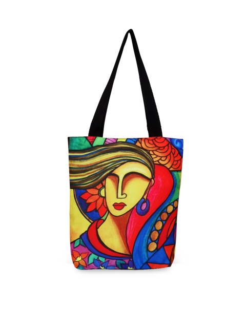 

All Things Sundar Multicoloured Printed Shopper Tote Bag, Multi