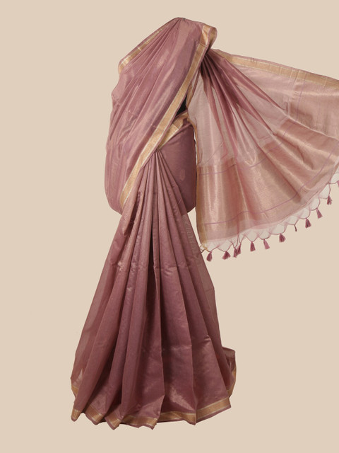 

Pothys Pink Tissue Saree