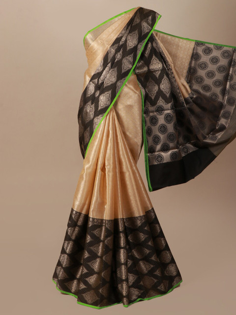 

Pothys Beige Printed Saree