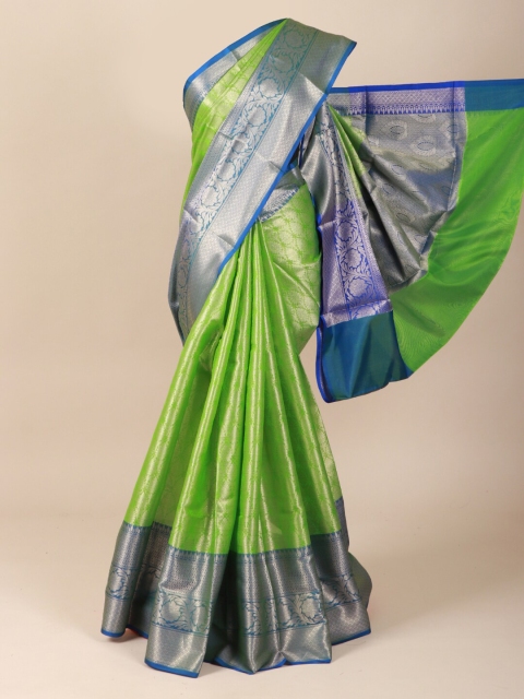 

Pothys Green Ethnic Motifs Zari Saree