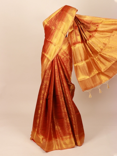 

Pothys Maroon Woven Design Art Silk Saree