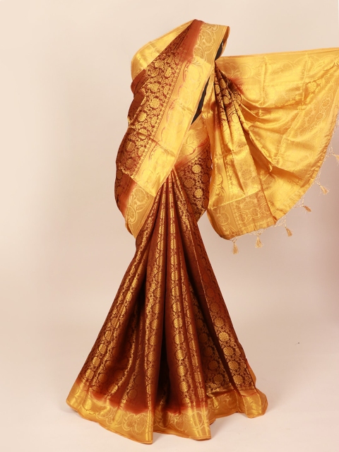

Pothys Maroon Ethnic Motifs Zari Art Silk Saree